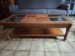 Salontafel en kast te koop, Ophalen, Gebruikt, Eikenhout, 75 cm of meer