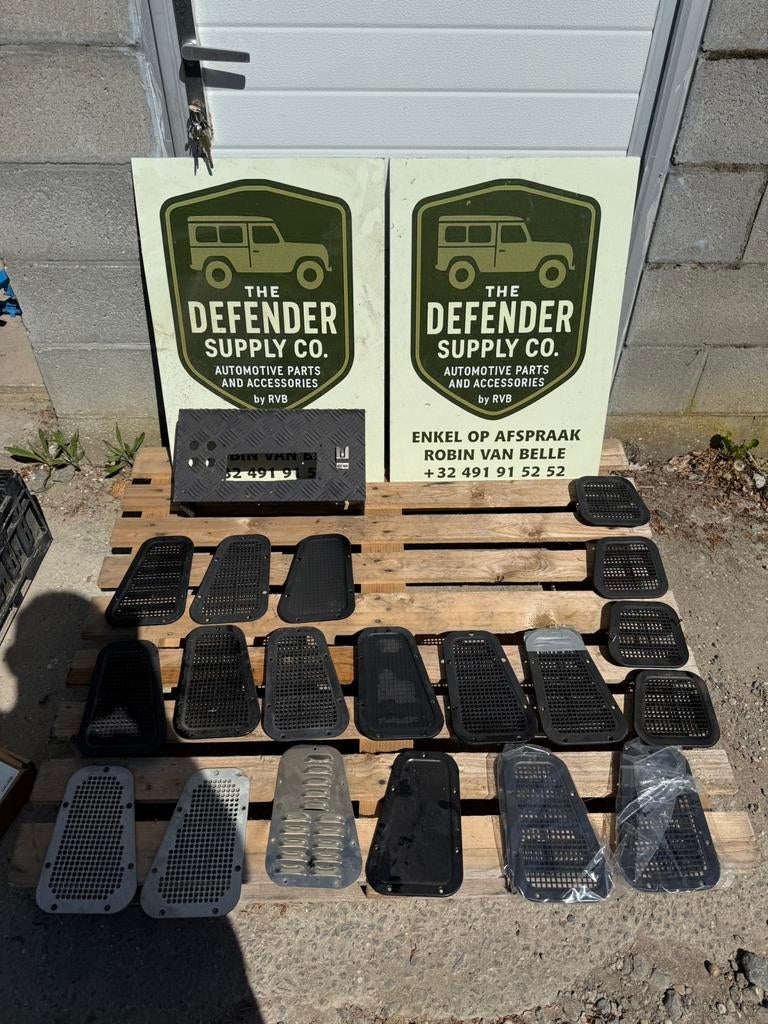 Grills en air vents Land Rover Defender, Enlèvement, Land Rover