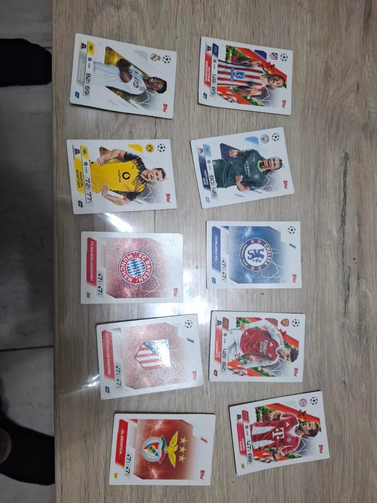 Voetbalkaarten match attax, Tickets en Kaartjes