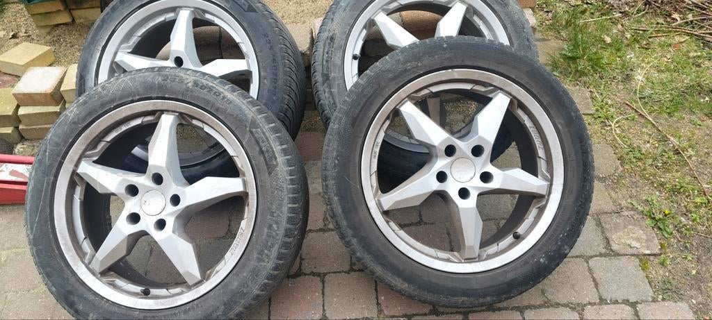 Dotz Touge 18x8 5x114.3, Autos : Pièces & Accessoires, Pneus & Jantes, Enlèvement, Utilisé, 18 pouces, Pneu(s)