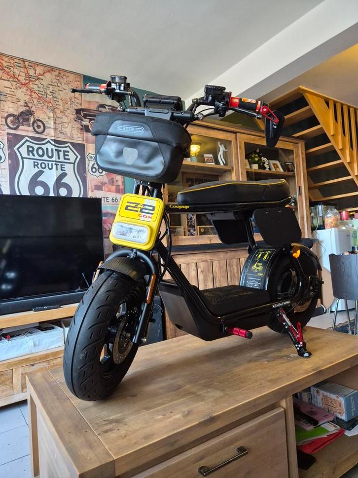 Coopop 1200W klasse B met BOSCH motor !! Handig  !!, Fietsen en Brommers, Brommers | Derbi, Ophalen