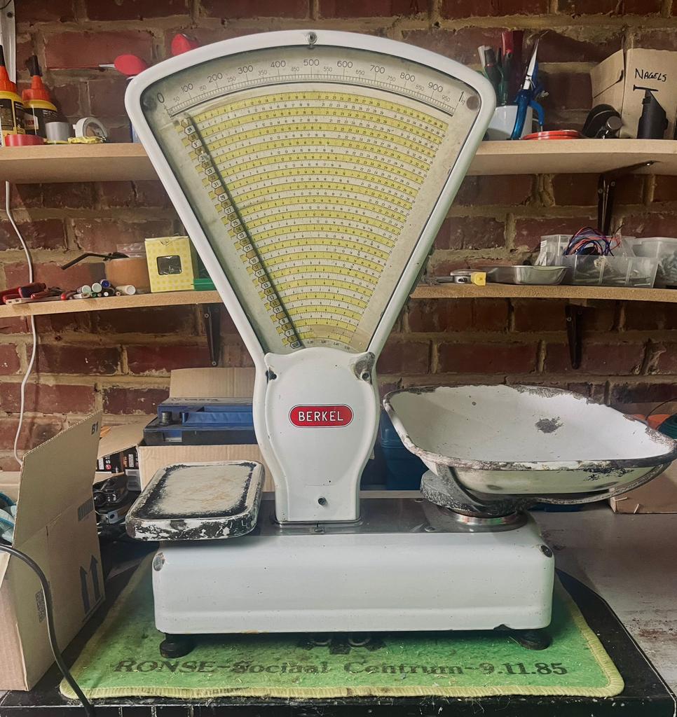 Berkel antieke weegschaal, Ophalen of Verzenden, Gebruikt, Winkelweegschaal, Analoog