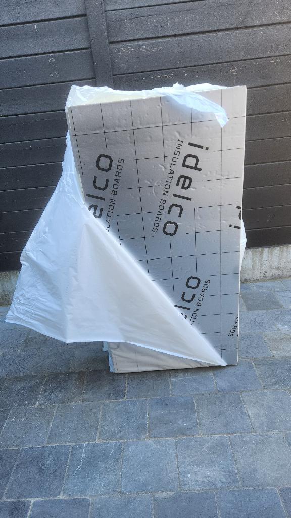 isolatie - 5 pir platen - dikte 10cm, Ophalen, Nieuw, Hardschuim (Pir), Minder dan 5 m²