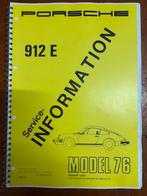 Porsche 912E service handleiding en elektra schema PDF, Ophalen of Verzenden