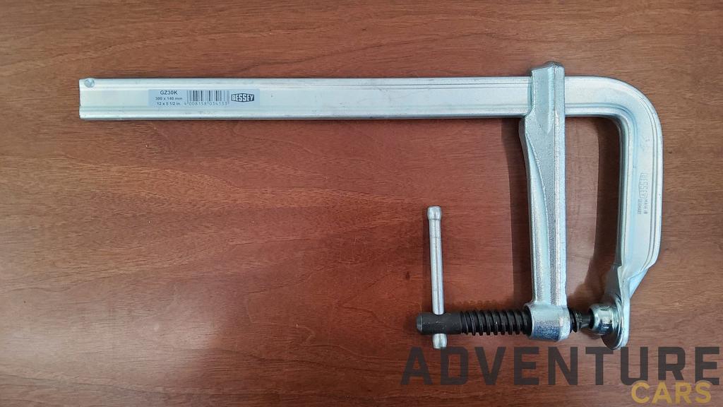 BESSEY GZ30K Stalen klem 0-300 mm, Doe-het-zelf en Bouw, Gereedschap | Machine-onderdelen en Toebehoren, Nieuw, Ophalen of Verzenden