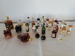 25 bouteilles de boissons alcoolisées., Collections, Enlèvement, Neuf, Miniature, Plein