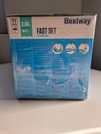 Piscine avec pompe BESTWAY FAST SET 2,44 x 0,61 m - NEUVE, Ophalen of Verzenden, Nieuw, Overige typen