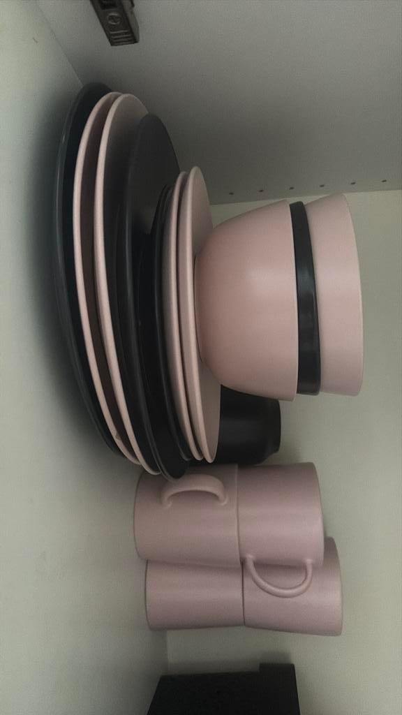 Borden, bekers, kommen, mok, servies, Doe-het-zelf en Bouw, Dakpannen en Dakbedekking, Ophalen, Zo goed als nieuw