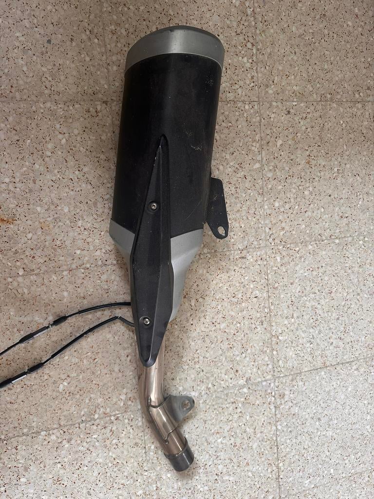 originele uitlaat demper kawasaki z750, Motoren, Ophalen, Gebruikt