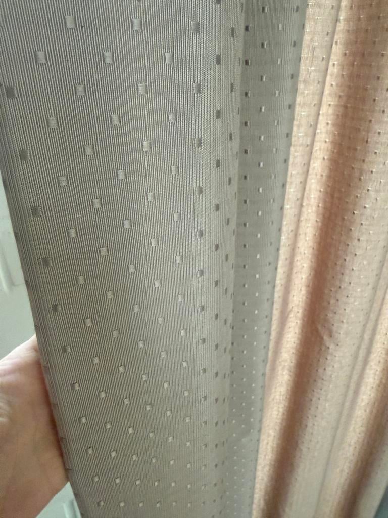 Kwalitatieve gordijnen +- 5 meter, Ophalen, Gebruikt