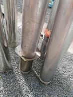 inox buizen voor aansluiting verwarmingsketel, Doe-het-zelf en Bouw, Ophalen, Gebruikt, Overige typen, 80 cm of meer