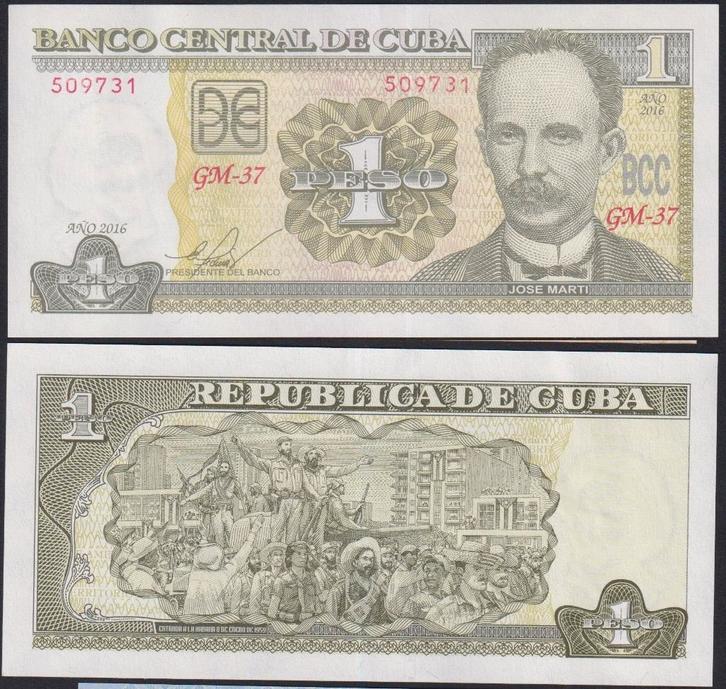 Cuba, Postzegels en Munten, Bankbiljetten | Amerika, Los biljet, Zuid-Amerika, Ophalen of Verzenden