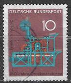 Duitsland Bundespost 1968 - Yvert 411 - Konig en Bauer (ST), Verzenden, Gestempeld