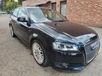 Audi A3 2.0 Tdi 3x S-Line 136pk(Bouw2009/213.000km)Export, Auto's, Euro 5, Zwart, 4 cilinders, Zwart