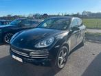 Porsche Cayenne "Platinum Edition" met motorschade, Auto's, Automaat, Zwart, Zwart, Leder