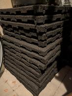 15x IVOL rubber tegel 45mm 50x50 cm zwart, Ophalen, Gebruikt, 40 tot 60 cm, Minder dan 5 m²