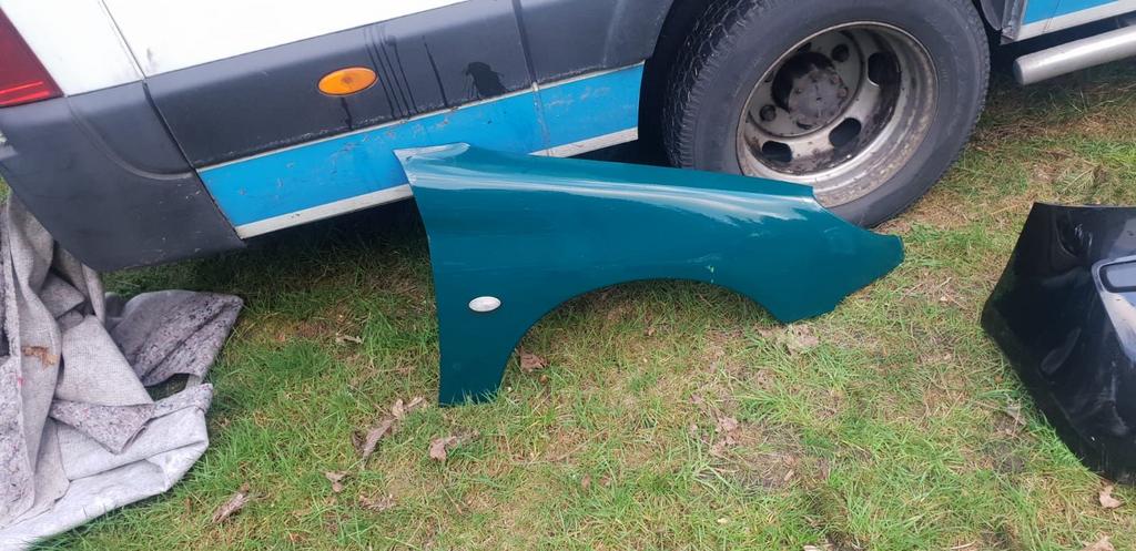 PEUGEOT 206 VOORSCHERM  RECHTS BJ 98 TOT 2006, Auto-onderdelen, Gebruikt, -, -, Ophalen of Verzenden