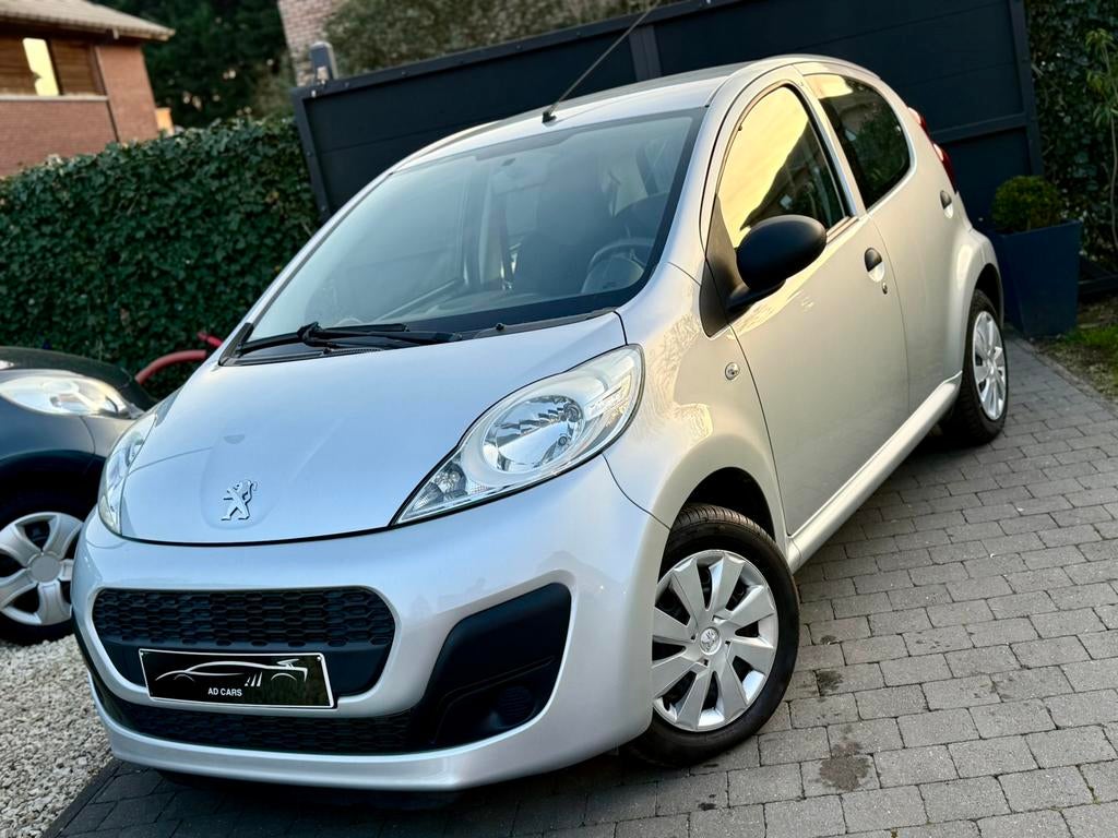 Peugeot 107 1.0i * 63.000 KM *MOD 2014* ÉTAT NEUF* 5 PORTES!, Auto's, Peugeot, Euro 5, USB, 50 kW, Zwart