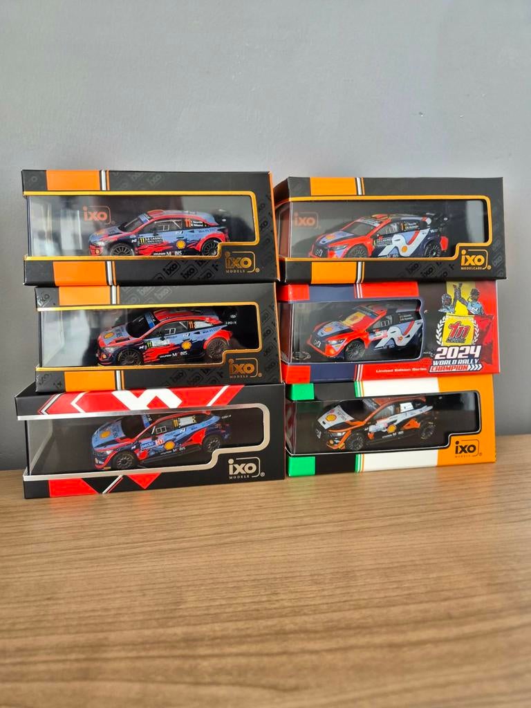 Lot 6 hyundai i20 wrc 1/43 T.Neuville-N.Gilsoul +M.Wydaeghe, Enlèvement ou Envoi