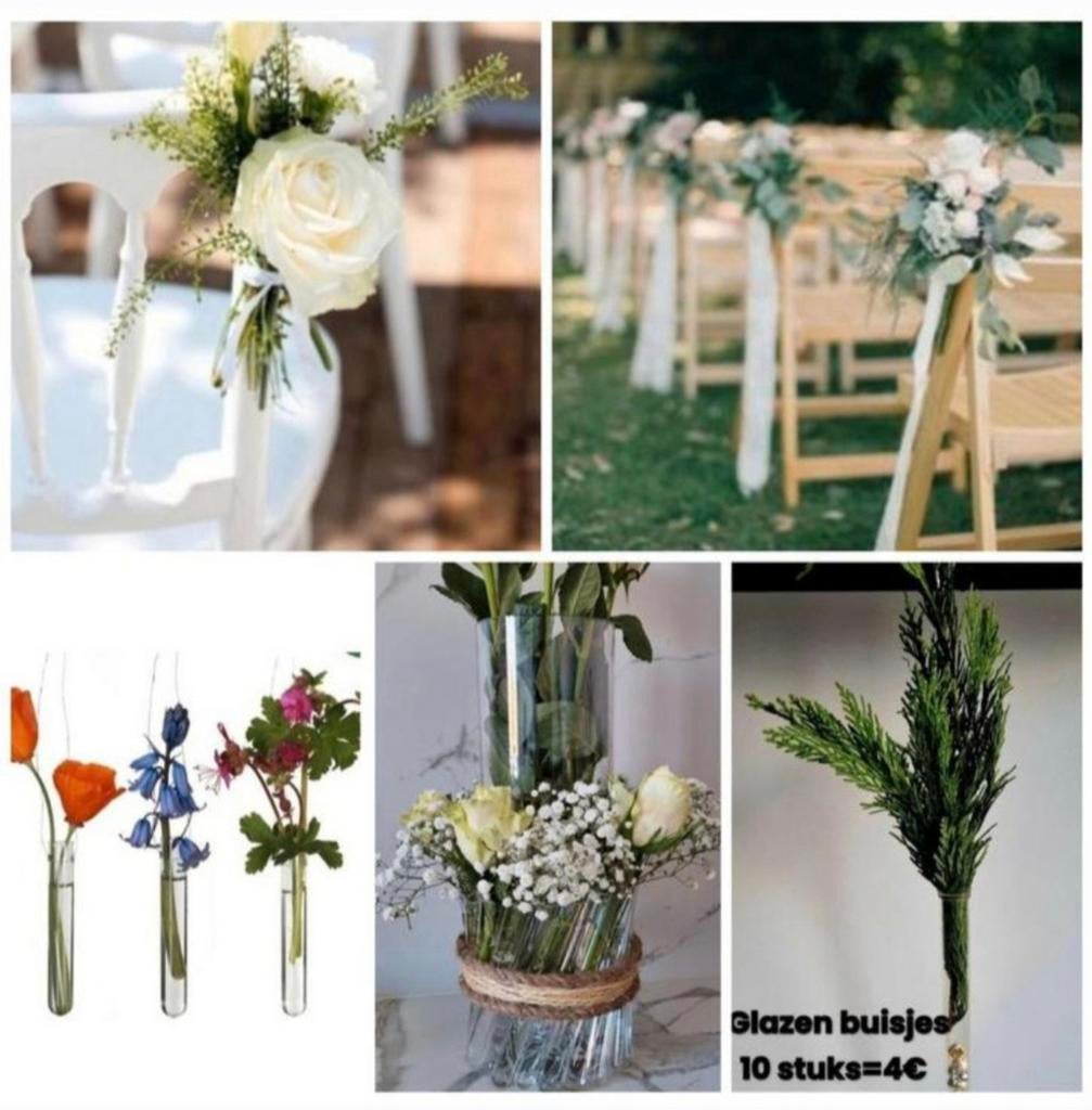 Buisjes NIEUW te gebruiken oa bij bloemschikken 10stuks 4€, Vêtements | Femmes, Vêtements de mariage & Accessoires de mariage