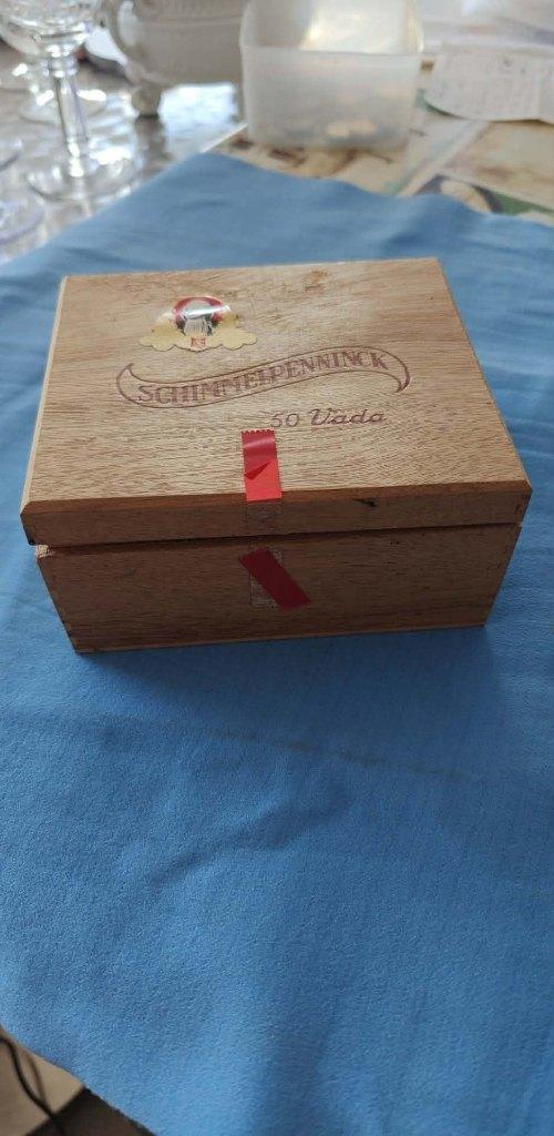 sigarenkistje Schimmelpenninck 50Vada leeg, Collections, Enlèvement ou Envoi, Utilisé, Boite à tabac ou Emballage