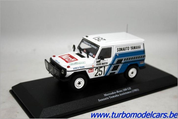 Mercedes Benz 280 GE Assistance 1981 1/43 Altaya, Hobby & Loisirs créatifs, Voitures miniatures | 1:43, Neuf, Voiture, Autres marques