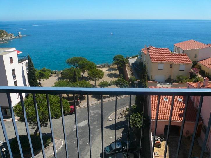 Paasvakantie App zeezicht 5 pers Banyuls S/Mer, Vakantie, Vakantiehuizen | Frankrijk, Languedoc-Roussillon, Appartement, Dorp