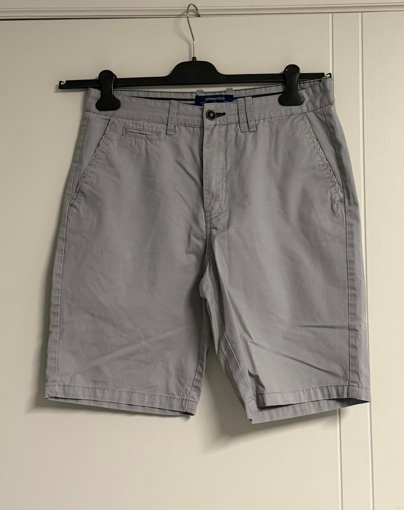 Shorts pour hommes en état neuf de Springfield (42), Enlèvement, Comme neuf, Gris