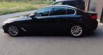 BMW Serie 5 - 518d, Auto's, Automaat, 4 deurs, Zwart, Lederen bekleding
