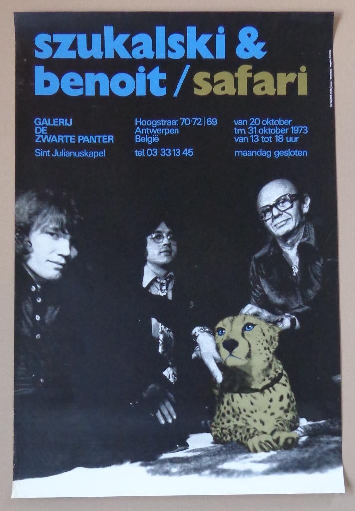 ALBERT SZUKALSKI / AFFICHE / KLEURZEEFDRUK / 89x59cm PANTER, Ophalen of Verzenden