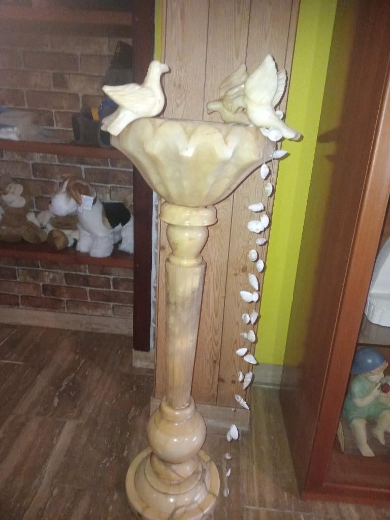 belle fontaine en marbre, Jardin & Terrasse, Pièces d'eau & Fontaines, Enlèvement, Comme neuf, Fontaine