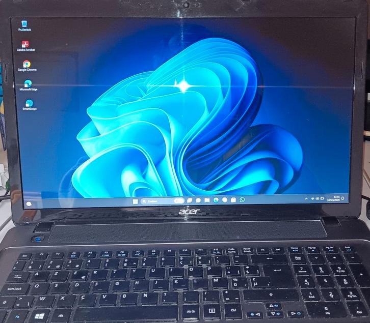 Acer laptop, Computers en Software, Windows Laptops, Gebruikt, 17 inch of meer, HDD, 2 tot 3 Ghz, 8 GB, Azerty, Ophalen of Verzenden