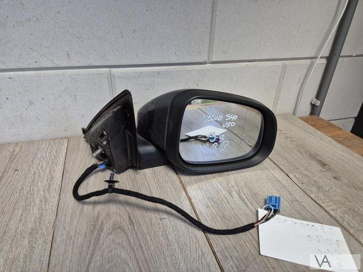 Vovlo S40 en V50 2009 - 2012 spiegel rechts 8 draden €100, Auto-onderdelen, Spiegels, Volvo, Gebruikt, Ophalen of Verzenden