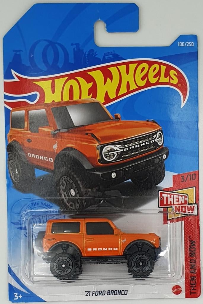 Hot Wheels - Then And Now - '21 Ford Bronco - GTB86 - 1:64, 333 Continental Boulevard, El Segundo, CA 90245, United States, Verzenden