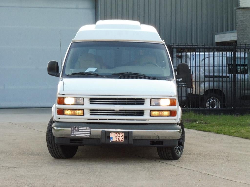 Chevrolet Express Conversion Van, 1998, 5.7 V8, LPG, ..., Automaat, 4 zetels, Wit, Leder