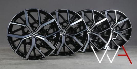 20'' Volkswagen Tiguan Tayron CANNES Velgen origineel BTW, Auto-onderdelen, Banden en Velgen, Velg(en), 20 inch, Personenwagen