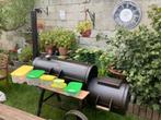 Oklahoma BBQ, Tuin en Terras, Houtskoolbarbecues, Ophalen, Gebruikt, Oklahoma Original
