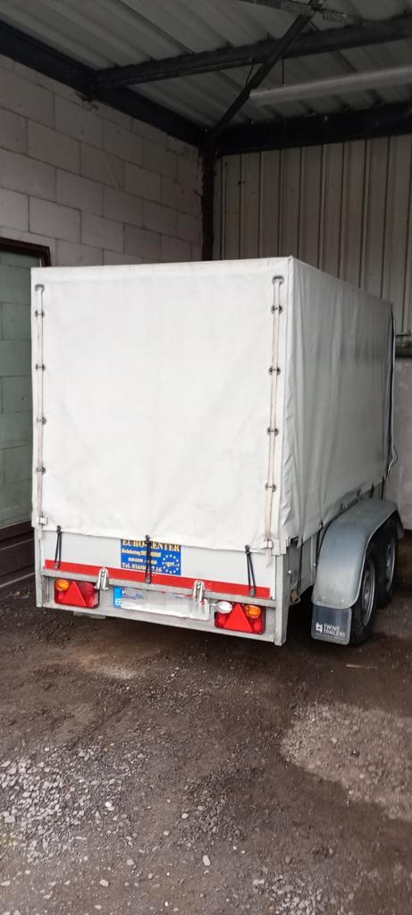 Remorque Dubbelass tot 750kg, Auto diversen, Aanhangers en Bagagewagens, Gebruikt, Ophalen