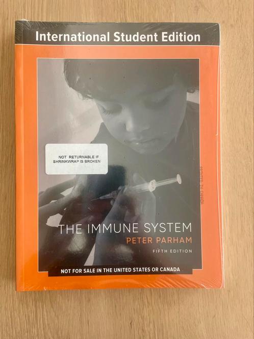 The Immune system - Peter Parham Gloednieuw nog met plastiek, Boeken, Studieboeken en Cursussen, Nieuw, Ophalen of Verzenden