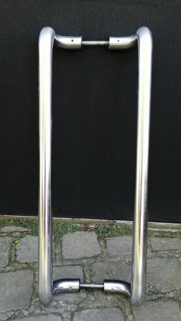 Poignées de porte inox nouvelles, Enlèvement ou Envoi