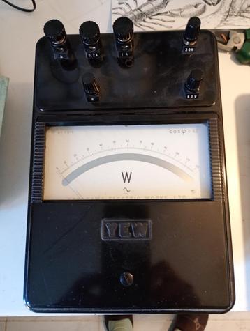 Meetapparatuur Watt meter beschikbaar voor biedingen