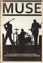 Metalen rusty-old vintage look wandplaat Muse Absolution, Ophalen of Verzenden, Nieuw