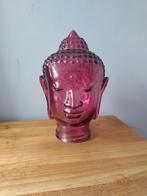 Bouddha en verre 32cm, Enlèvement ou Envoi, Comme neuf
