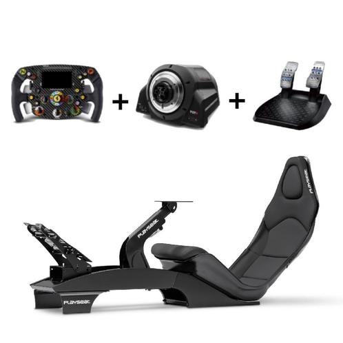 Playseat F1 | Thrustmaster SF1000 bundel | PS5/PC, Games en Spelcomputers, Spelcomputers | Sony Consoles | Accessoires, Nieuw