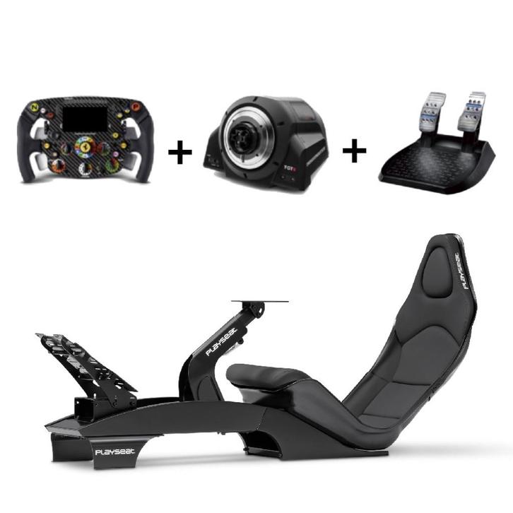 Playseat F1 | Thrustmaster SF1000 bundel | PS5/PC, Games en Spelcomputers, Spelcomputers | Sony Consoles | Accessoires, Nieuw
