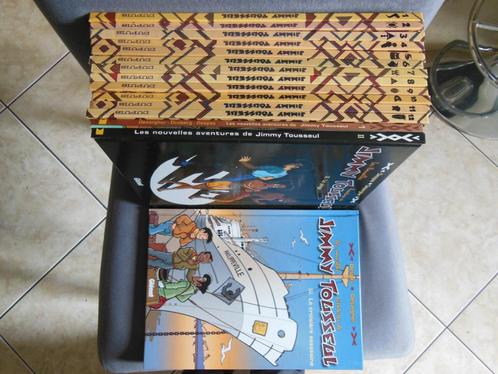 Lot BD Jimmy Tousseul 1 à 12 + Les nouvelles aventures 1 à 3, Livres, BD, Utilisé, Série complète ou Série, Enlèvement ou Envoi