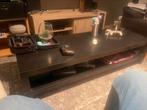 Table basse noire Ikea, Utilisé, Enlèvement ou Envoi