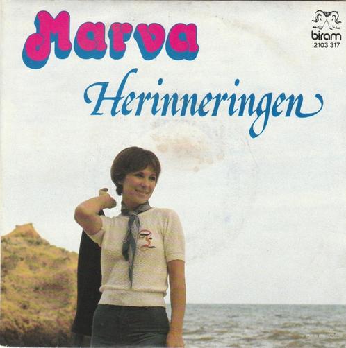 45T: Marva: Herinneringen, CD & DVD, Vinyles | Néerlandophone, Utilisé, Autres formats, Enlèvement ou Envoi
