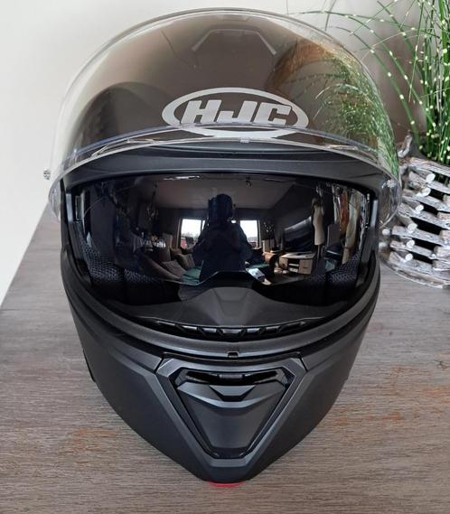 Splinternieuwe motorhelm HJC Semi Flat Black i90 M, Motoren, Kleding | Motorhelmen, Dames, Heren, Systeemhelm, M, HJC, Nieuw met kaartje