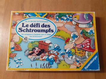 Jeu de société le Defi des Schtroumpfs Ravensburger